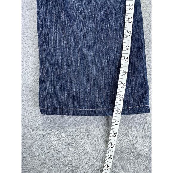7 Seven For All Mankind Women Bootcut Jeans Western Size 31 (10) Distressed - Picture 6 of 9